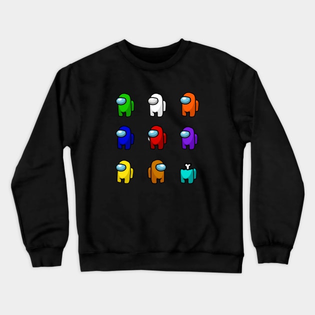 Among Us Crewneck Sweatshirt by ninoladesign